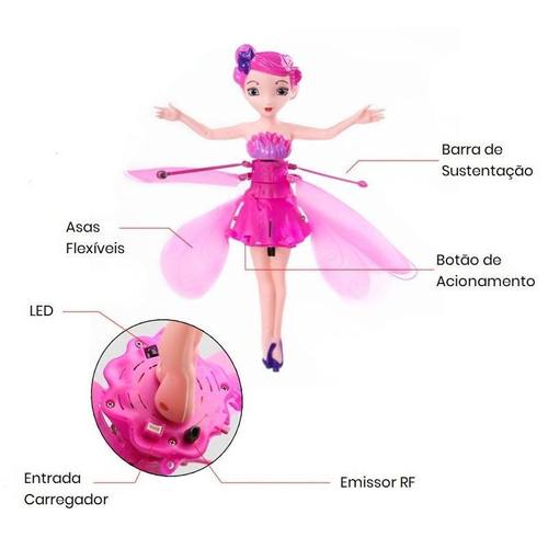 Boneca Fadinha que Voa – DreamFairy Loja Trevo Brasil 